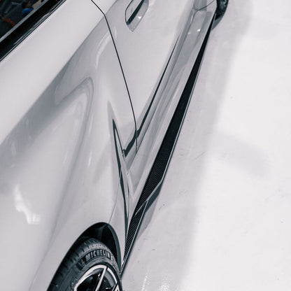 MHC+ BMW M2 G87 Edition 1 Side Skirts In Pre Preg Gloss Carbon Fibre (G87)