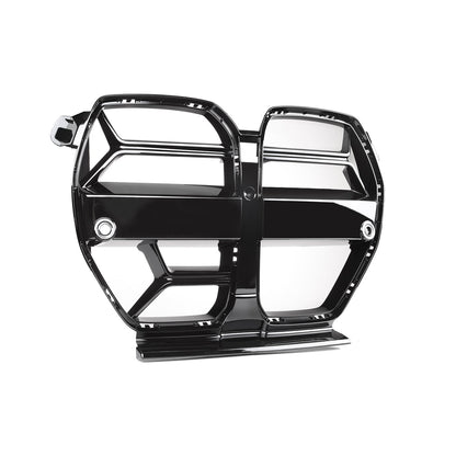 MHC Black BMW M3/M4 CSL Style Front Grille In Gloss Black (G80/G81/G82/G83)