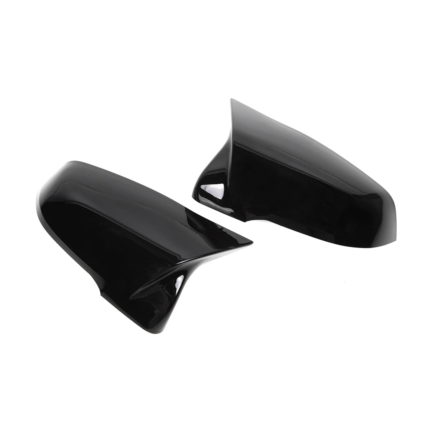 MHC Black BMW/Toyota Black M Style Wing Mirror Covers In Gloss Black (F40/F44/G29/A90)