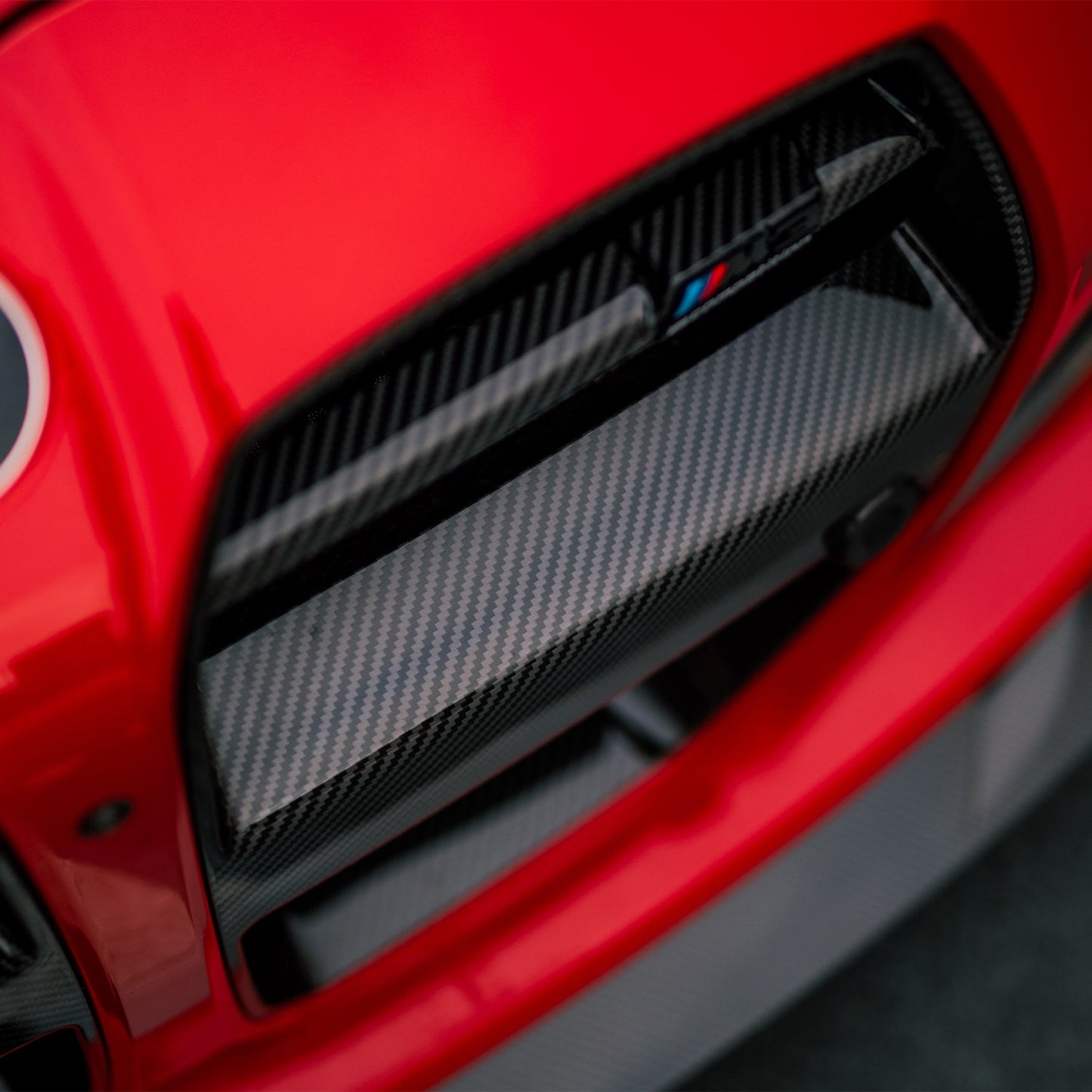 MHC+ BMW M3/M4 GT Style Front Grille With ACC In Pre Preg Carbon Fibre (G80/G81/G82/G83)