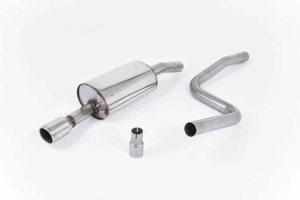 Milltek Ford Fiesta MK6 Zetec-S - Non-Resonated Cat-Back Exhaust System - ST150 Rear Valance