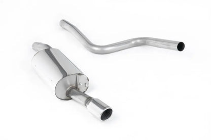 Milltek Cat Back Exhaust non resonated Ford Fiesta Mk6 ST 150 05-08