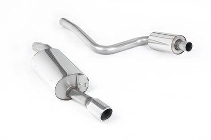 Milltek Cat Back Exhaust resonated Ford Fiesta Mk6 ST 150 05-08