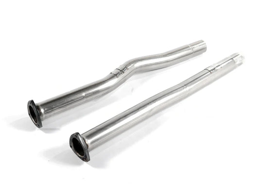 Milltek Sport SSXAU226 Secondary Cat Delete/Decat Bypass Mid-Pipes for Audi TT RS Mk2 8J (TTRS) & RS 3 8P 2.5 TFSI S tronic – Catless Centre/Center Mid-Section 63.5mm (2.5")