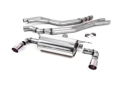 Milltek Sport Cat-Back Exhaust for BMW 1 Series M140i (B58) F20/F21 | 3.0-inch Stainless Steel | GT90 Tips | Resonated or Non-Resonated | Valved Options