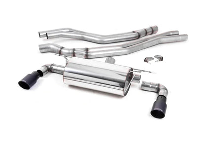 Milltek Sport Cat-Back Exhaust for BMW 1 Series M140i (B58) F20/F21 | 3.0-inch Stainless Steel | GT90 Tips | Resonated or Non-Resonated | Valved Options