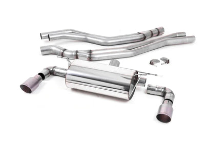 Milltek Sport Cat-Back Exhaust for BMW 1 Series M140i (B58) F20/F21 | 3.0-inch Stainless Steel | GT90 Tips | Resonated or Non-Resonated | Valved Options