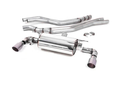 Milltek Sport Cat-Back Exhaust for BMW 1 Series M140i (B58) F20/F21 | 3.0-inch Stainless Steel | GT90 Tips | Resonated or Non-Resonated | Valved Options