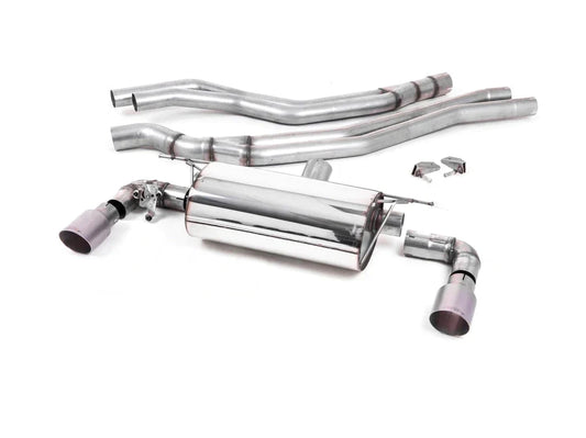 Milltek Sport Cat-Back Exhaust for BMW 1 Series M140i (B58) F20/F21 | 3.0-inch Stainless Steel | GT90 Tips | Resonated or Non-Resonated | Valved Options
