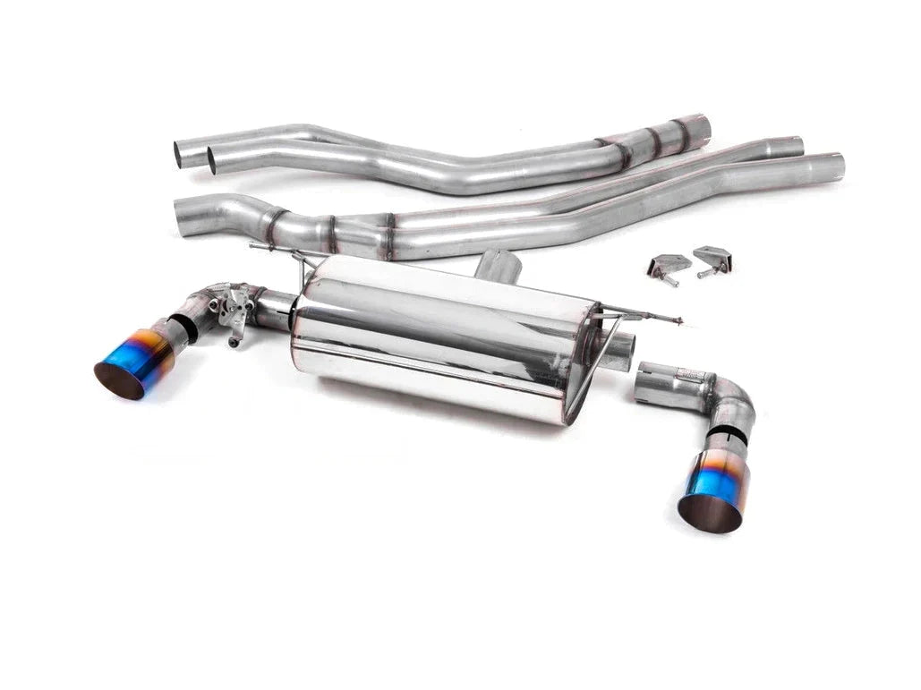Milltek Sport Cat-Back Exhaust for BMW 1 Series M140i (B58) F20/F21 | 3.0-inch Stainless Steel | GT90 Tips | Resonated or Non-Resonated | Valved Options