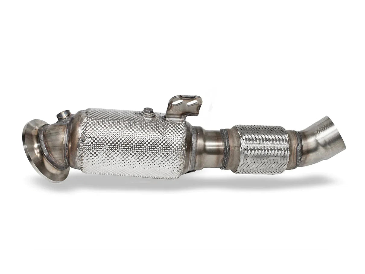 Milltek Sport HJS 300-Cell ECE Approved Sports Cat Downpipe for BMW B58 M140i M240i 340i 440i (F20 F21 F22 F30 F31 F32 F33, xDrive) Euro 6, 80mm, SSXBM1039