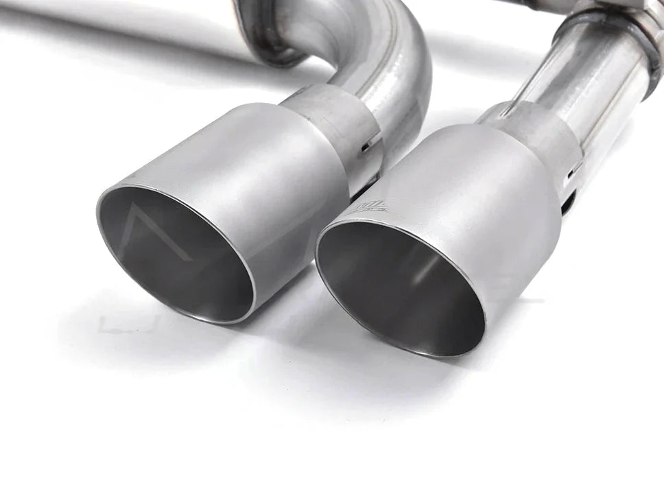 Milltek Sport Performance Cat-Back Exhaust for BMW M2 F87 (2016+) - Hollowtek Twin Valved, Quad GT-90 Tips - SSXBM1033/SSXBM1034/SSXBM1035/SSXBM1036