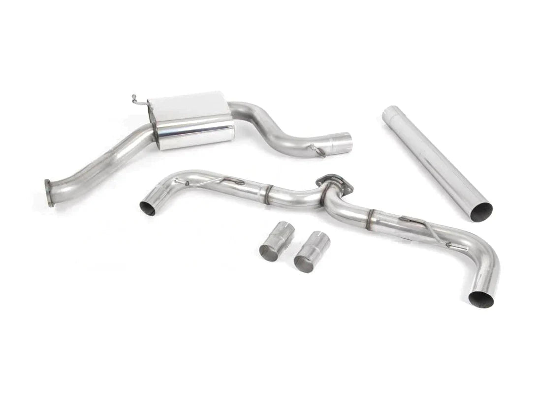 Milltek Sport Valved Cat-Back Exhaust for VW Golf GTI MK7/MK7.5 - 3-inch - Fits Performance Pack, TCR & GPF/OPF Models - Resonated or Non-Resonated, Tip Options