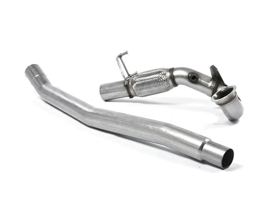 Milltek Sport 3" Large-Bore Cast Downpipe & De-Cat for Volkswagen Golf GTI Mk7 & Mk7.5 (GTI Performance Pack, Clubsport & Clubsport S) + SEAT Leon Cupra 5F 2.0 TSI | SSXVW395