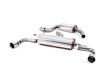 Milltek EC Approved Resonated Valved Cat-Back Exhaust for VW Golf GTI Mk6 2.0 TSI (2009-2014) - SSXVW115 - Dual 90/100mm Tips