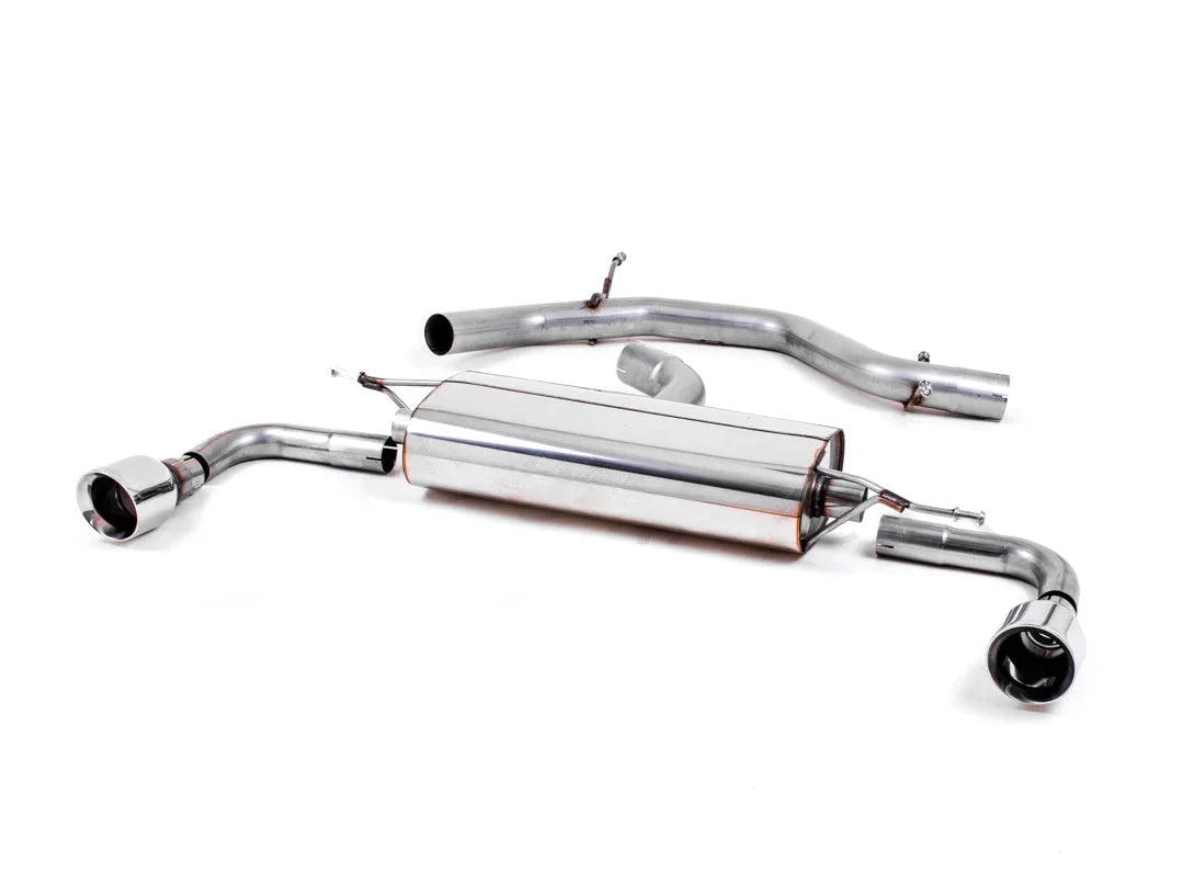Milltek Sport Cat-Back/Catback Exhaust for VW Golf 6 GTI MK6/MKVI 2.0 TSI 210PS (2.0 Turbo) - Non-Res, 2.75in/69.85mm, Dual Exit - 90mm/100mm/GT100 Tips Polished or Black - UK Made Performance Sports Exhaust