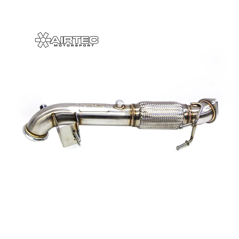 AIRTEC Motorsport De-Cat/Decat Downpipe for Ford Focus MK3 ST250 2.0 EcoBoost (2012-2018) Catless Turbo Downpipe | Track Use Only