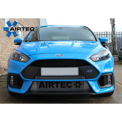 AIRTEC Motorsport 100mm GobStopper Core Front Mount Intercooler FMIC Upgrade for Ford Focus RS MK3 2016-2018 - Pro-Series Black - Stage 1/2/3