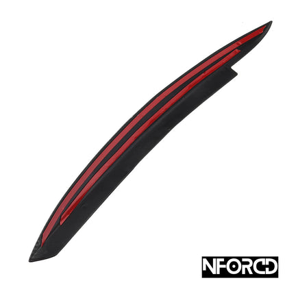 VW Volkswagen Golf Mk6 2009-2013 (Golf 6) Headlight Eyelids / Eyebrow Covers Stick-On Headlamp Brows Trim - Fits GTI R TSI TDI - Pair, Adhesive Included