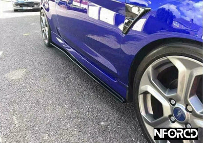 Ford Fiesta ST180/ST Mk7 & Mk7.5 (2013-2017) KSB Gloss Black ABS Body/Lip Kit - Front Splitter/Chin Spoiler, Side Skirts/Sill Covers & Extensions - Facelift Aero Pack - UK Made, Fixings Included