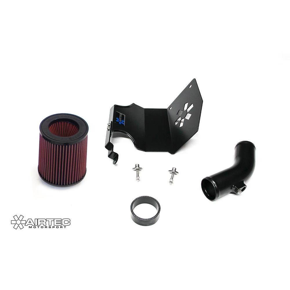 AIRTEC Motorsport Cold Air Intake / Induction Kit for Ford Fiesta MK8 1.0 EcoBoost (1.0T) & ST-Line - High-Flow Open Cone Filter, Heat-Shielded Airbox Delete, 80mm Cold Feed - Performance CAI Intake System Direct Fit Upgrade