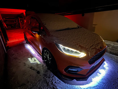 Ford Fiesta MK8 - ST Logo Projector Puddle Light Replacement Units (Multiple Colours) 2017-2024