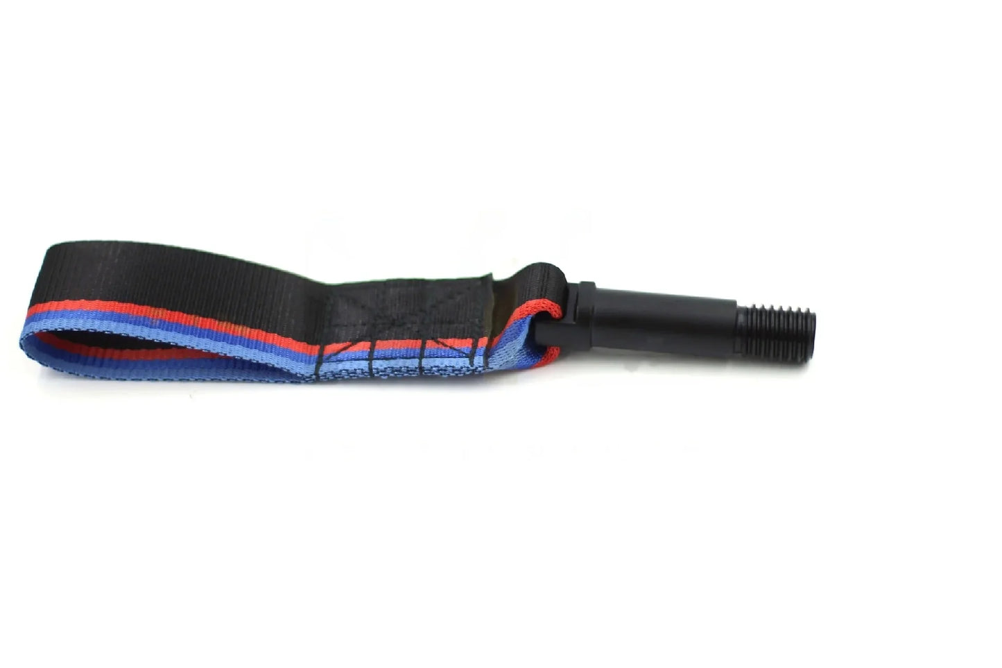 BMW E-Chassis Screw-In Tow Strap  M Tri-Colour Motorsport Tow Hook, Black | Fits E36 E46 E90 E92 E82 E87 E60 E39 | High-Strength Aluminium, Made in Germany | XTR004