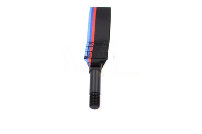 BMW E-Chassis Screw-In Tow Strap  M Tri-Colour Motorsport Tow Hook, Black | Fits E36 E46 E90 E92 E82 E87 E60 E39 | High-Strength Aluminium, Made in Germany | XTR004