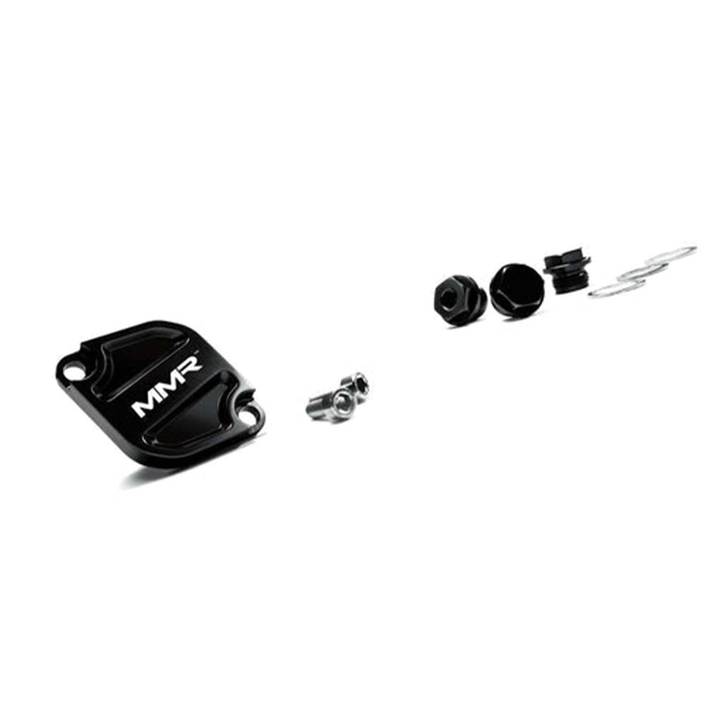 MMX BMW Oil Thermostat Lid And Caps Black - N54/N55/S55