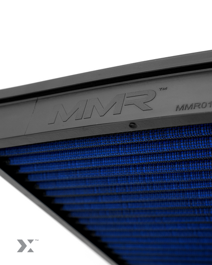MMX Panel Air Filter Reusable Cotton High-Flow Drop-In for BMW F20 F21 F22 F23 F30 F31 F32 F33 F36 N20 2.0 Turbo Petrol