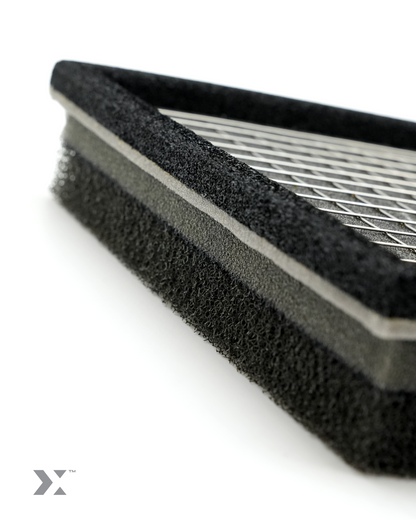 MMX Performance Elite Series Drop-In Washable Foam Air Filter Element, Direct Replacement for BMW F-Series N55 3.0 Turbo