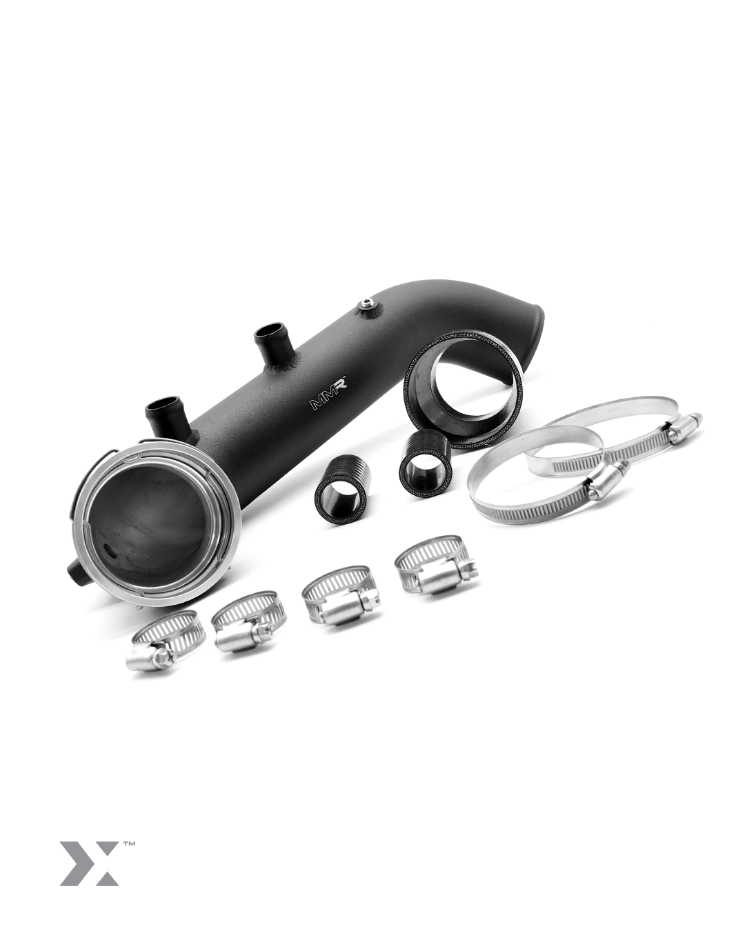 MMX N54 Boost Pipe / Charge Pipe for BMW 135i, 335i and 1M (E82 E88 E90 E91 E92 E93) Alloy Intercooler Pressure Pipe