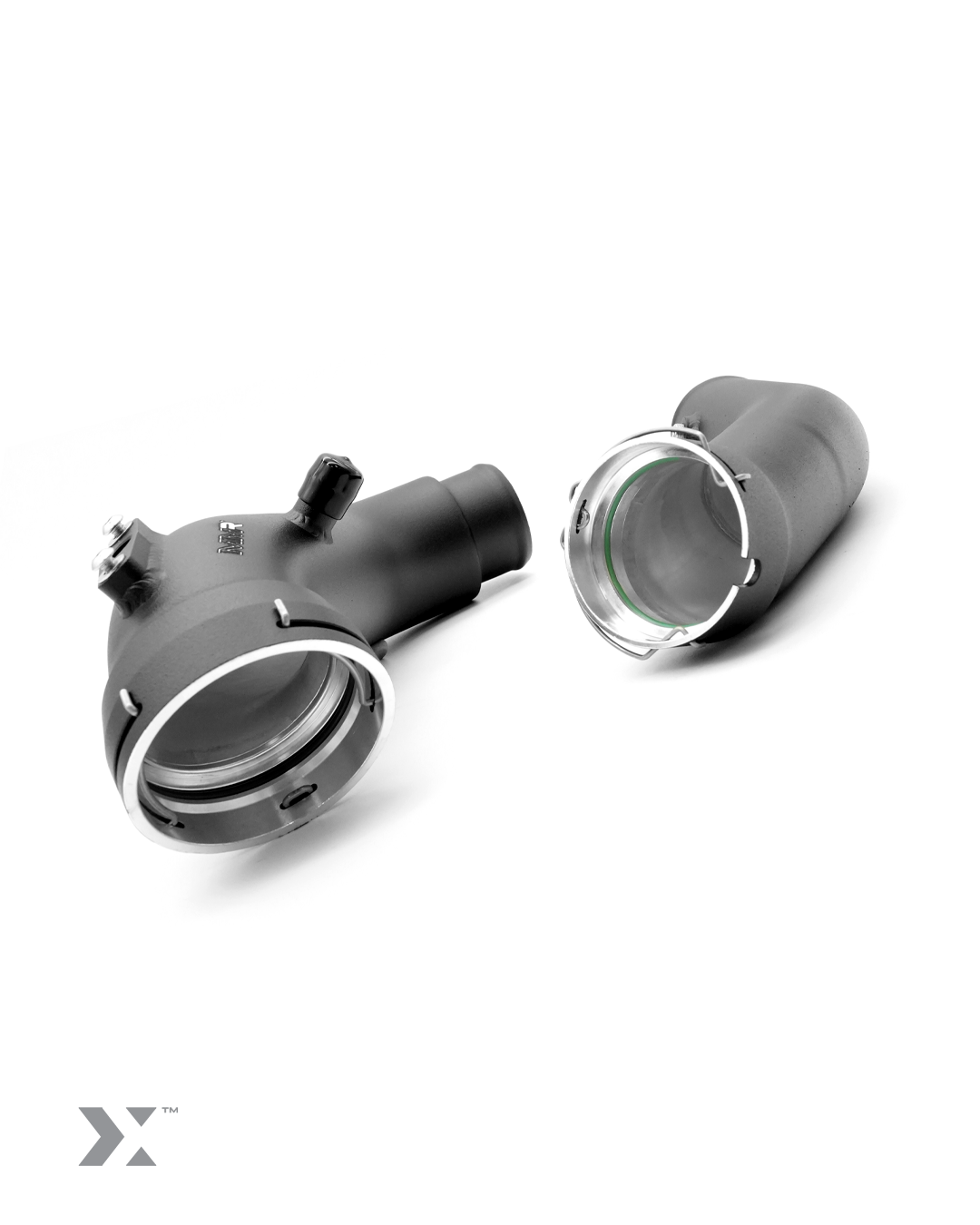 MMX Aluminium Intake-Side Boost Pipe Kit for BMW N55 Engine - Intake Charge Pipe Upgrade Replacement