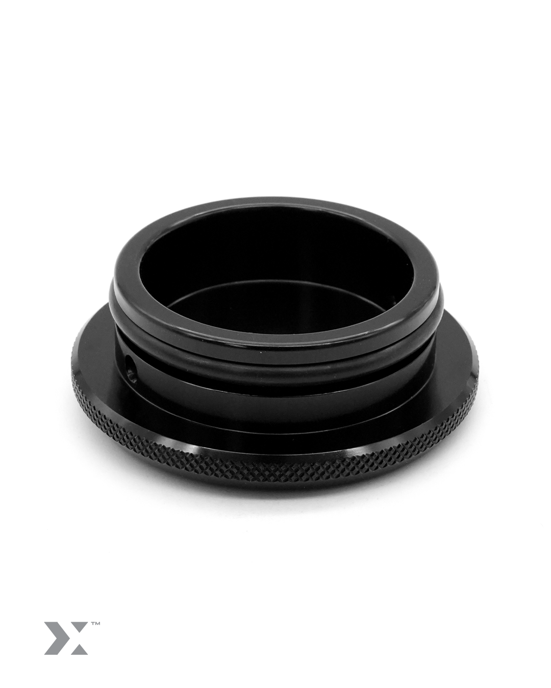MMX Billet Aluminium Screenwash Reservoir Cap / Washer Bottle Lid for BMW G Series, Black Anodised