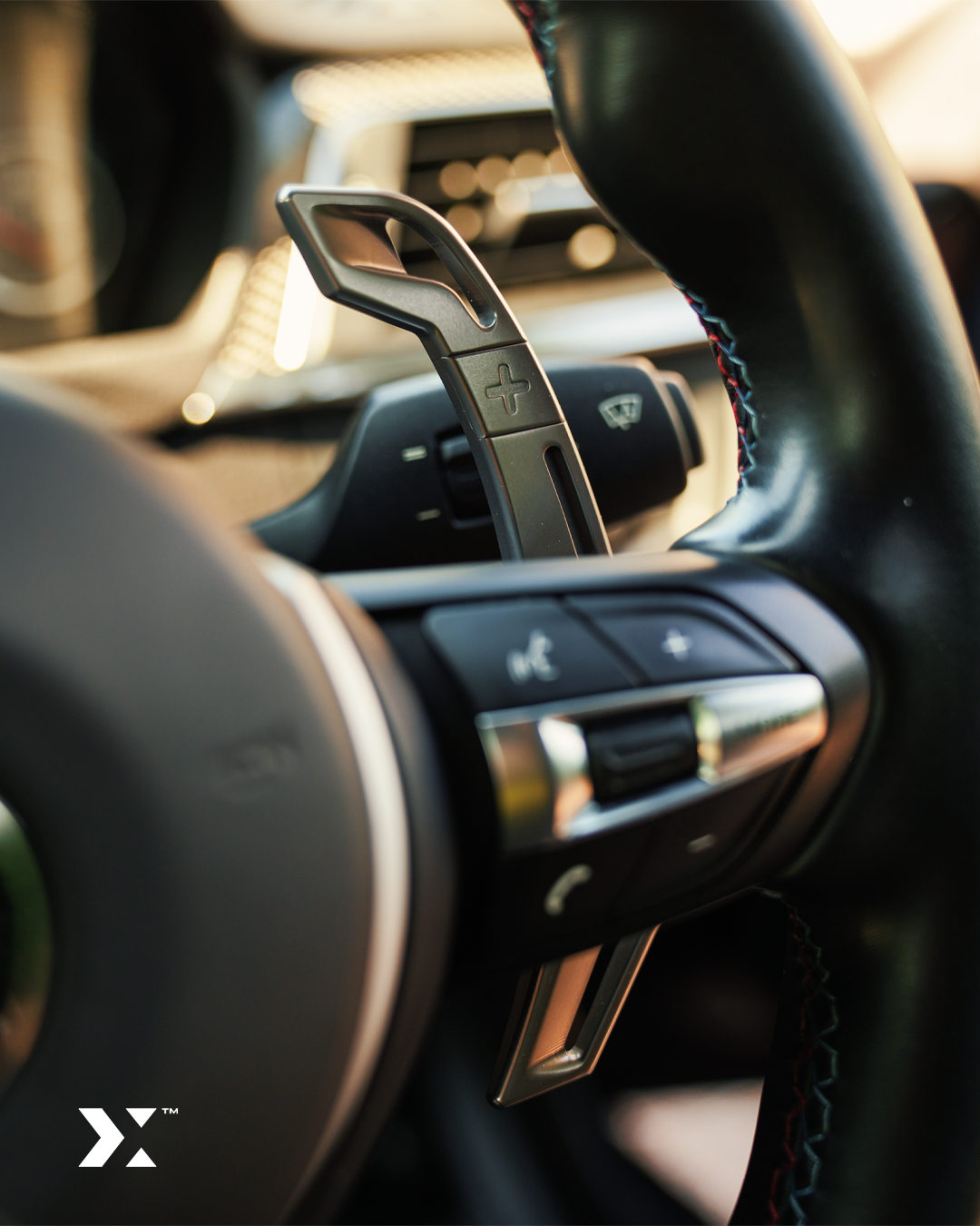 MMX Gear shift paddles | E&F series | Dark anthracite