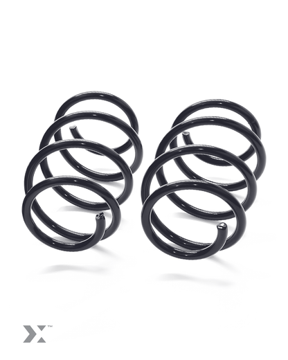 MMX Lowering Springs Kit, Sport Coil Springs for BMW M4 F82 Coupe (incl Competition), EDC/Adaptive M Compatible, Approx 25mm Front 20mm Rear Drop