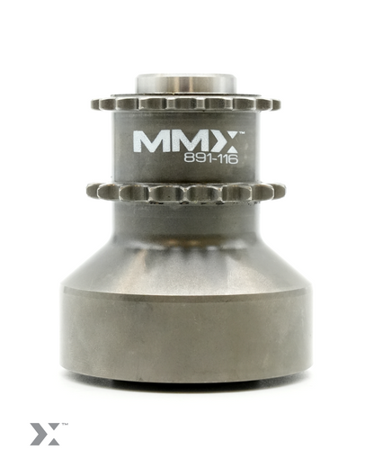 MMX Crankshaft Hub Fix Upgrade with Bolt Capture Plate for BMW S55 & N55 Engines (M3 M4 M2 F80 F82 F87)