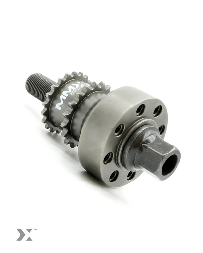 MMX Crankshaft Hub Fix Upgrade with Bolt Capture Plate for BMW S55 & N55 Engines (M3 M4 M2 F80 F82 F87)