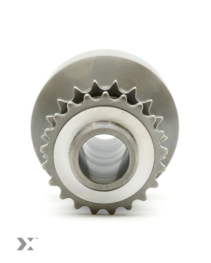 MMX Crankshaft Hub Fix Upgrade with Bolt Capture Plate for BMW S55 & N55 Engines (M3 M4 M2 F80 F82 F87)