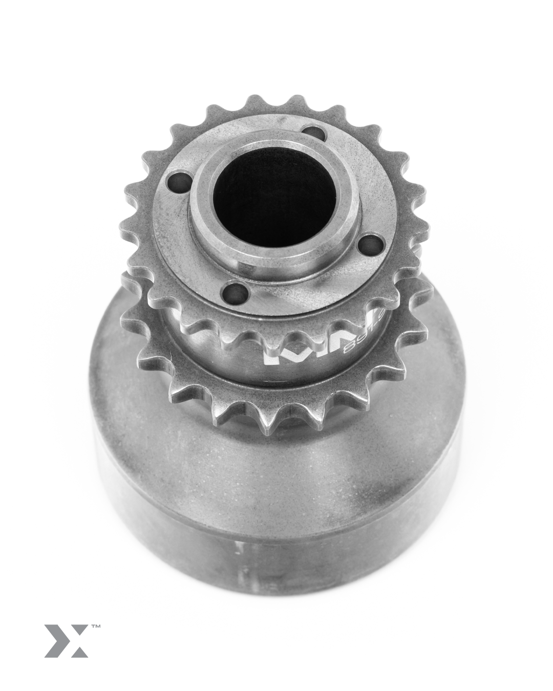 MMX 4-Pin One-Piece Crank Hub Upgrade, Keyed Pinned Hub Conversion for BMW S55 & N55 Engines (M2 Competition, M3, M4; selected 35i)