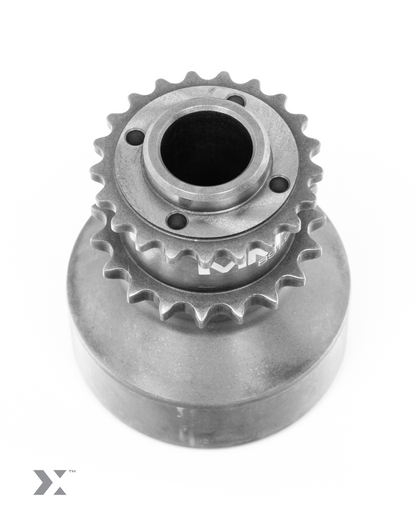 MMX 4-Pin One-Piece Crank Hub Upgrade, Keyed Pinned Hub Conversion for BMW S55 & N55 Engines (M2 Competition, M3, M4; selected 35i)