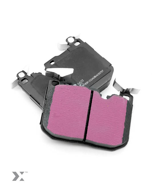 MMX Front Brake Pads Fast Road Uprated Front Axle Set for BMW M2 F87/M2 Competition, M3 F80, M4 F82 F83 (F8x) ECE R90 Approved RP650