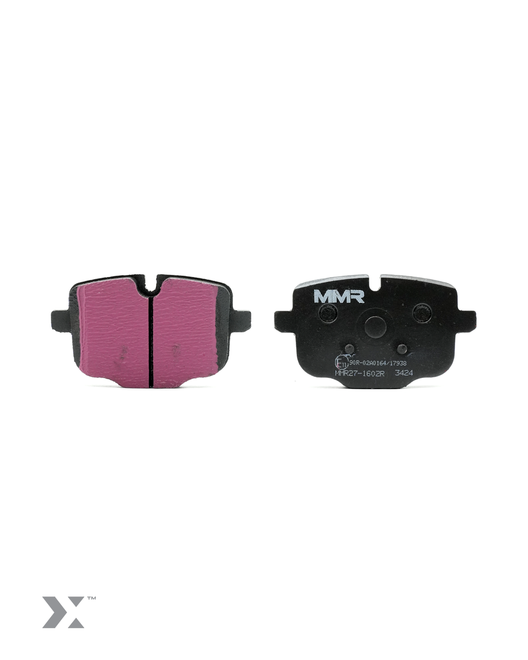 MMX Rear Axle Brake Pads Fast Road OE Fit, Direct Replacement Disc Pad Set for BMW M3 G80, M4 G82/G83, M2 G87 (G8X) RP650