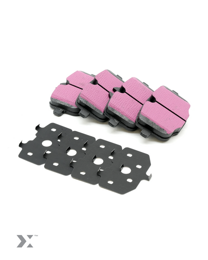 MMX Rear Axle Brake Pads Fast Road OE Fit, Direct Replacement Disc Pad Set for BMW M3 G80, M4 G82/G83, M2 G87 (G8X) RP650