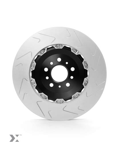 MMX 2-Piece Floating Rear Brake Discs (Rotors) Pair 370x24mm for BMW M3/M4 F80 F82 F83 (F8X)