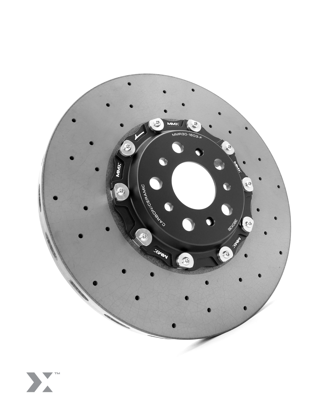 MMX Carbon Ceramic 2-Piece Front Brake Discs (Rotors) 380mm x 36mm for BMW G80 M3, G82/G83 M4 G8x CCB Upgrade Direct Fit