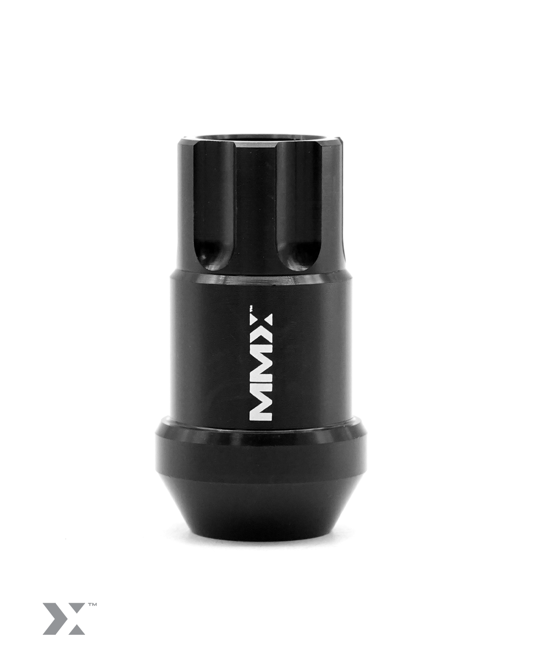 MMX Locking Wheel Nuts Security Set, Conical (Tapered) Seat Alloy Wheel Locks for MMX Stud Conversions 70mm & 80mm, 4x Nuts & Key