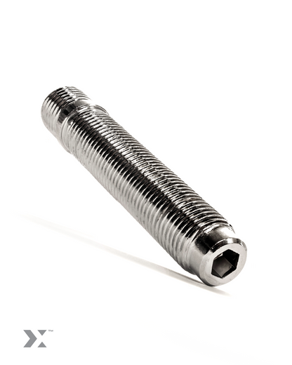 MMX Wheel Bolt-to-Stud Conversion Kit, 70mm Extended Studs with Ball-Seat Wheel Nuts, BMW & MINI M14x1.25