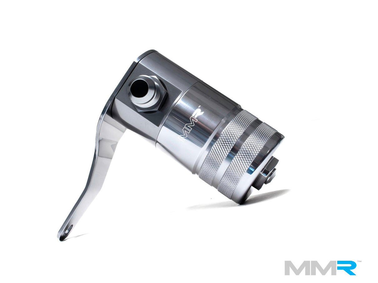 MMR BMW N55 Oil Catch Can & PCV Oil Separator Upgrade Kit F-Series F20 F21 F22 F23 F87 (1 Series M135i, 2 Series M235i, M2) – Billet Crankcase Breather/Catch Tank with PTFE Hoses – Blow-By Control – MMR17-0501