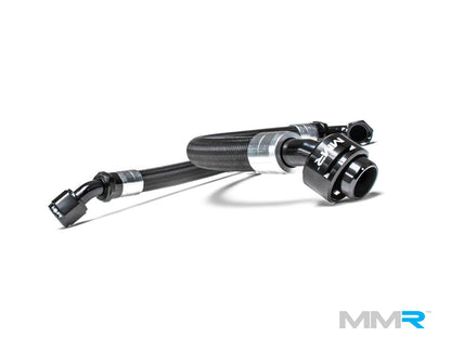 MMR BMW N55 Oil Catch Can & PCV Oil Separator Upgrade Kit F-Series F20 F21 F22 F23 F87 (1 Series M135i, 2 Series M235i, M2) – Billet Crankcase Breather/Catch Tank with PTFE Hoses – Blow-By Control – MMR17-0501